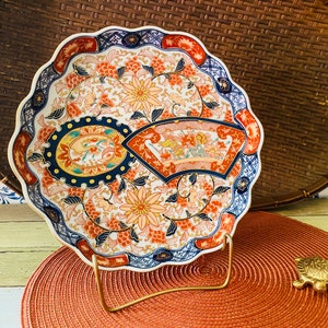 Arita Ware Koi Mari Dye-Chi-Hsien Decorative Plate