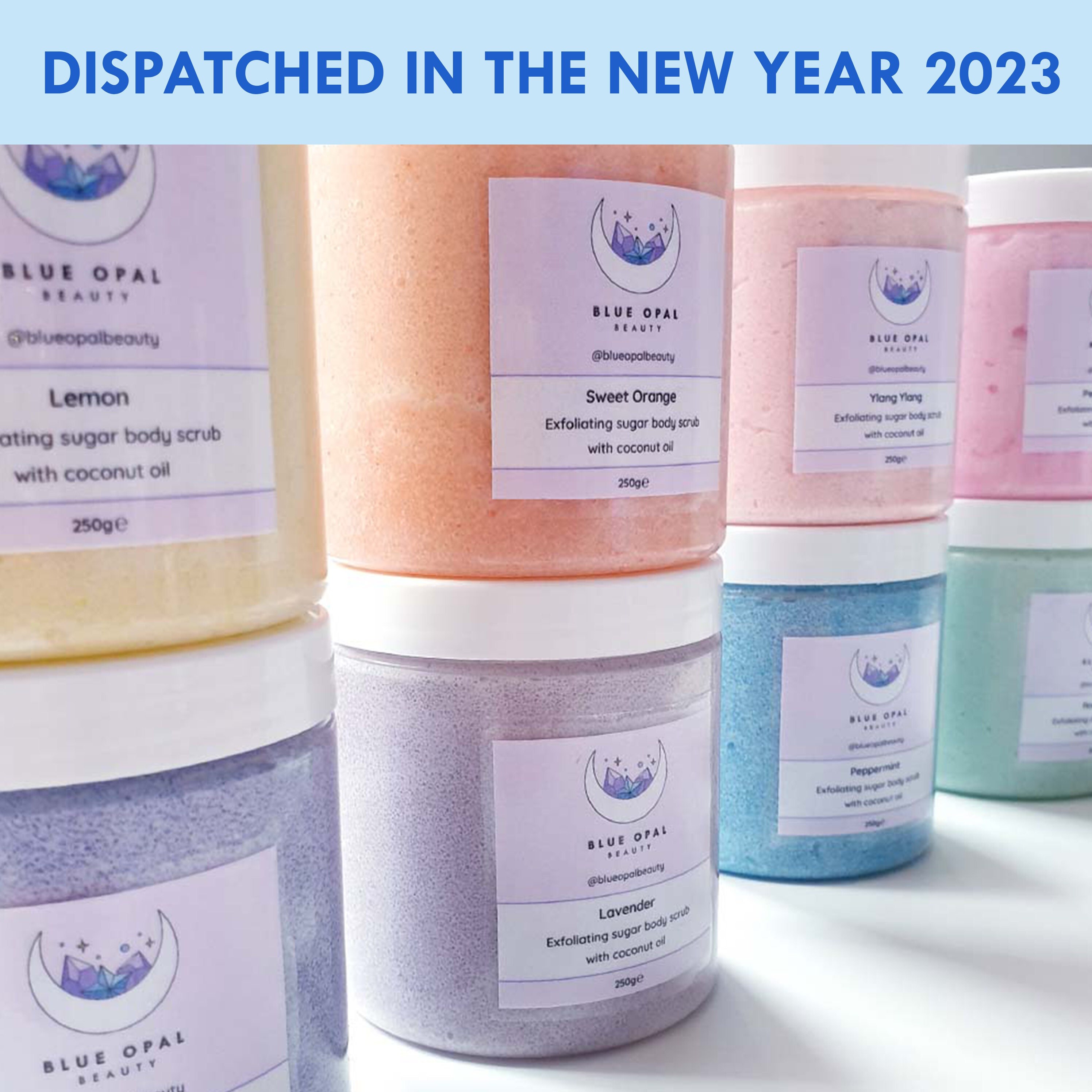 Large Body Scrubs Vegan Scented Skincare Exfoliating Scrub Etsy UK