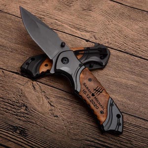 Geschenk für Ehemann, Taschenmesser mit Gravur, Geschenk für Ehemann, Hochzeitsgeschenk von der Braut, Männergeschenk
