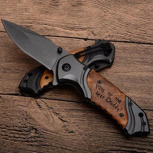 Handschrift Geschenk für Papa I Taschenmesser mit Gravur | Personalisierte Geschenke Ehemann | Geschenk für Ihn Ich Mann Geschenk