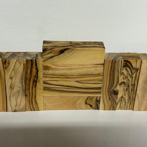 20 Pen Blanks - Olive Wood Short Pen Turning Blanks from Holyland – Craft your Own Pens and Christmas Gifts (2 1/ 2&quot;Length)