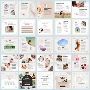 Instagram Template Canva Post Story Shine - Reel Shorts Carousel Animated Social Media Pack - Quotes, Notification, CTA