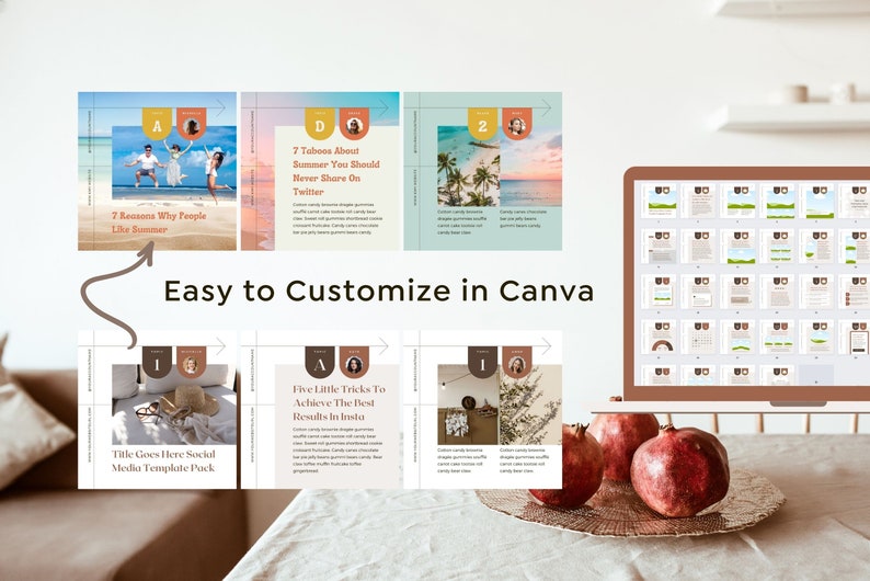 Instagram Template Canva Carousel Post Shadow B - Clean Minimum Animated IG Social Media Pack Copy