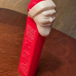 Vintage 1958 No Feet Santa PEZ Dispenser