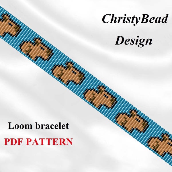 Capybara Bead Pattern - Etsy