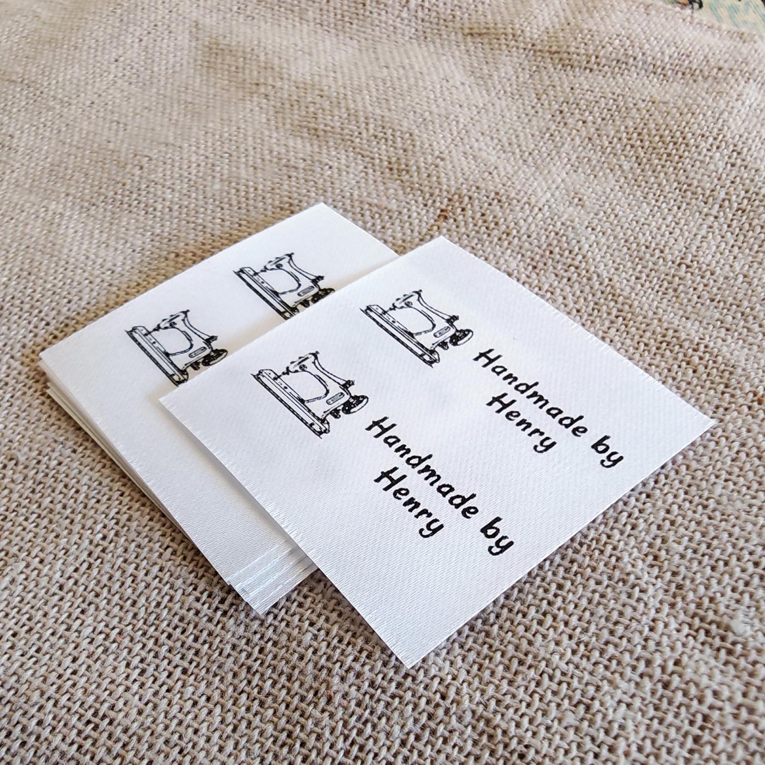 Customized Sewing Labels, Personalized Labels for Handmade Items ...