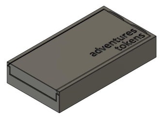 Dominion - Caja de almacenamiento de fichas de aventuras - Archivos STL