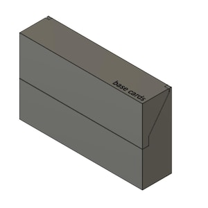 Caja de almacenamiento de cartas base de Dominion - Archivos STL - Funda