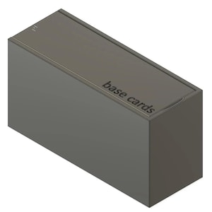 Dominion Base Cards Aufbewahrungsbox - STL-Dateien - Ohne Schutzhüllen