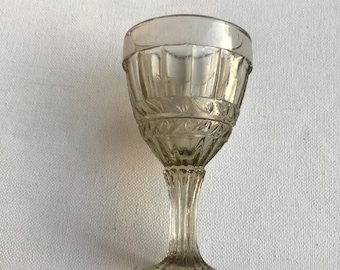 Antique Absinthe Glass. Collectible Vodka Glass. Vintage Glass. Stack, Glass