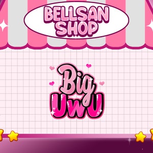 Twitch Emote- Big uwu