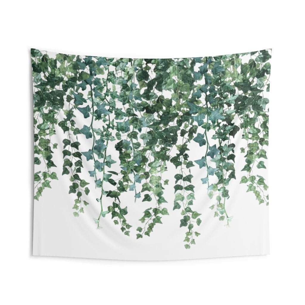 Ivy Wall Hanging Tapestry College Dorm Decor Etsy