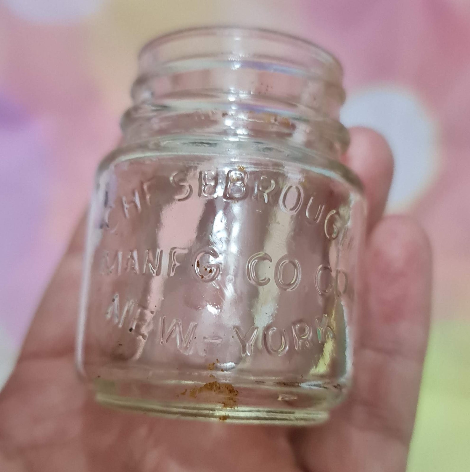 Vintage Vaseline Jar Chesebrough New York Etsy