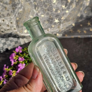 SCARCE 1800s Kay Brothers Ltd Linseed Compound Stockport Apothecary Medicine Bottle | COLLECTiBLE  | Victorian Cure All Quack Medicine
