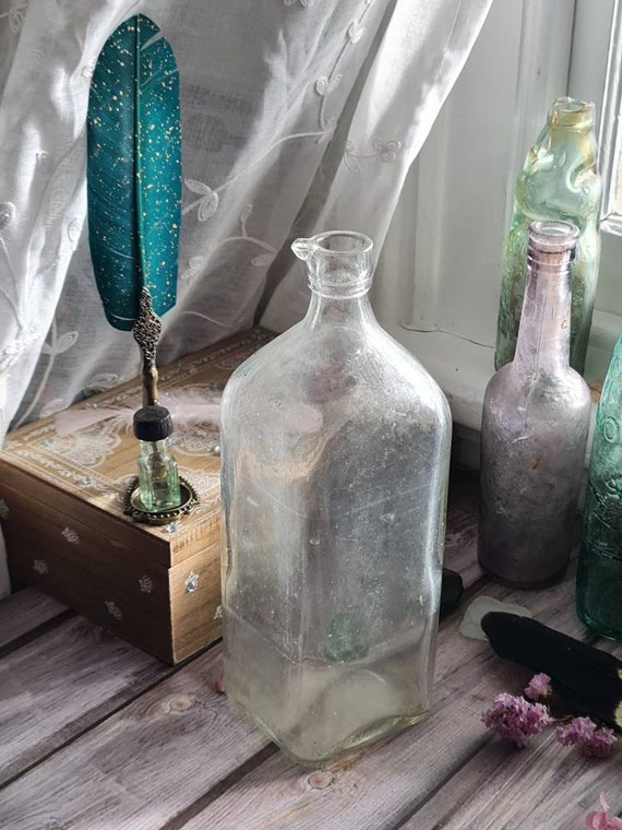 HUGE Antique Glass Master Ink Bottle STEPHENS Ink AUSTRALIA Etsy