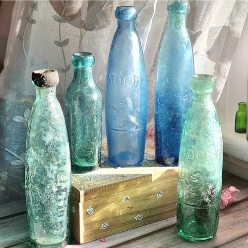 アンティークビスクドールヘッド：ドイツ製磁器ドールパーツ（2個