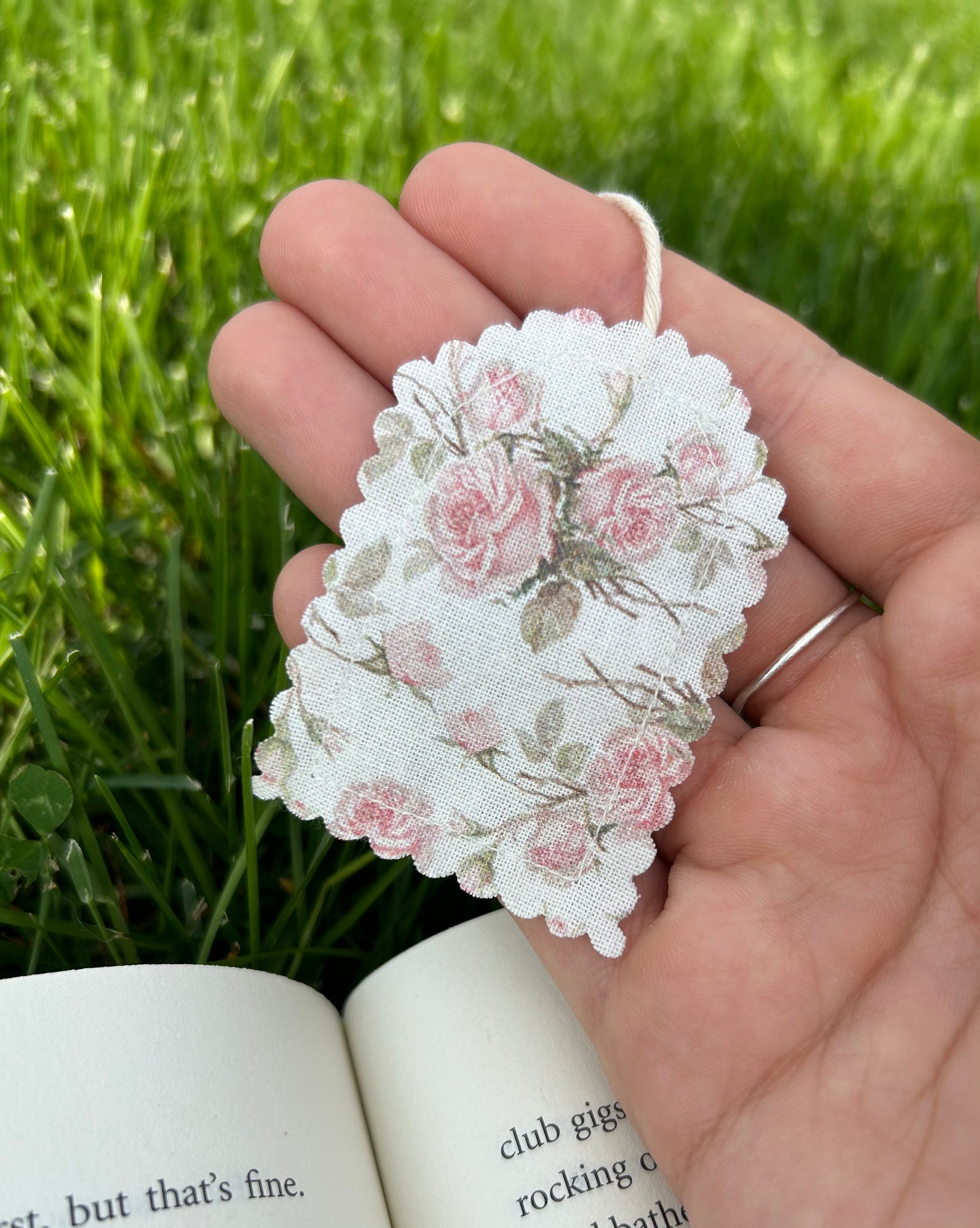 Floral Teabag Bookmarks | Gift For Her | Mothers Day Gift | Vintage Victorian