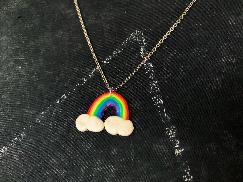 rainbow unique funky gift choker necklace gives to new orleans mutual aid