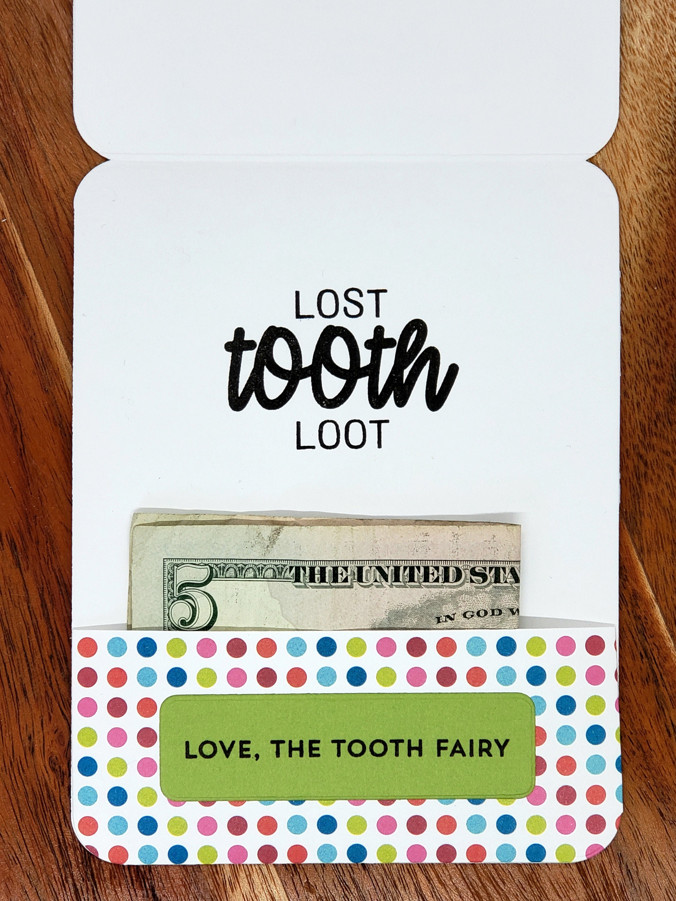 Tooth Fairy Card - Etsy