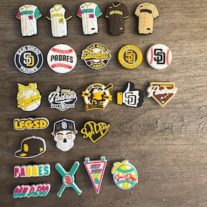 San Diego Padres Croc Charms