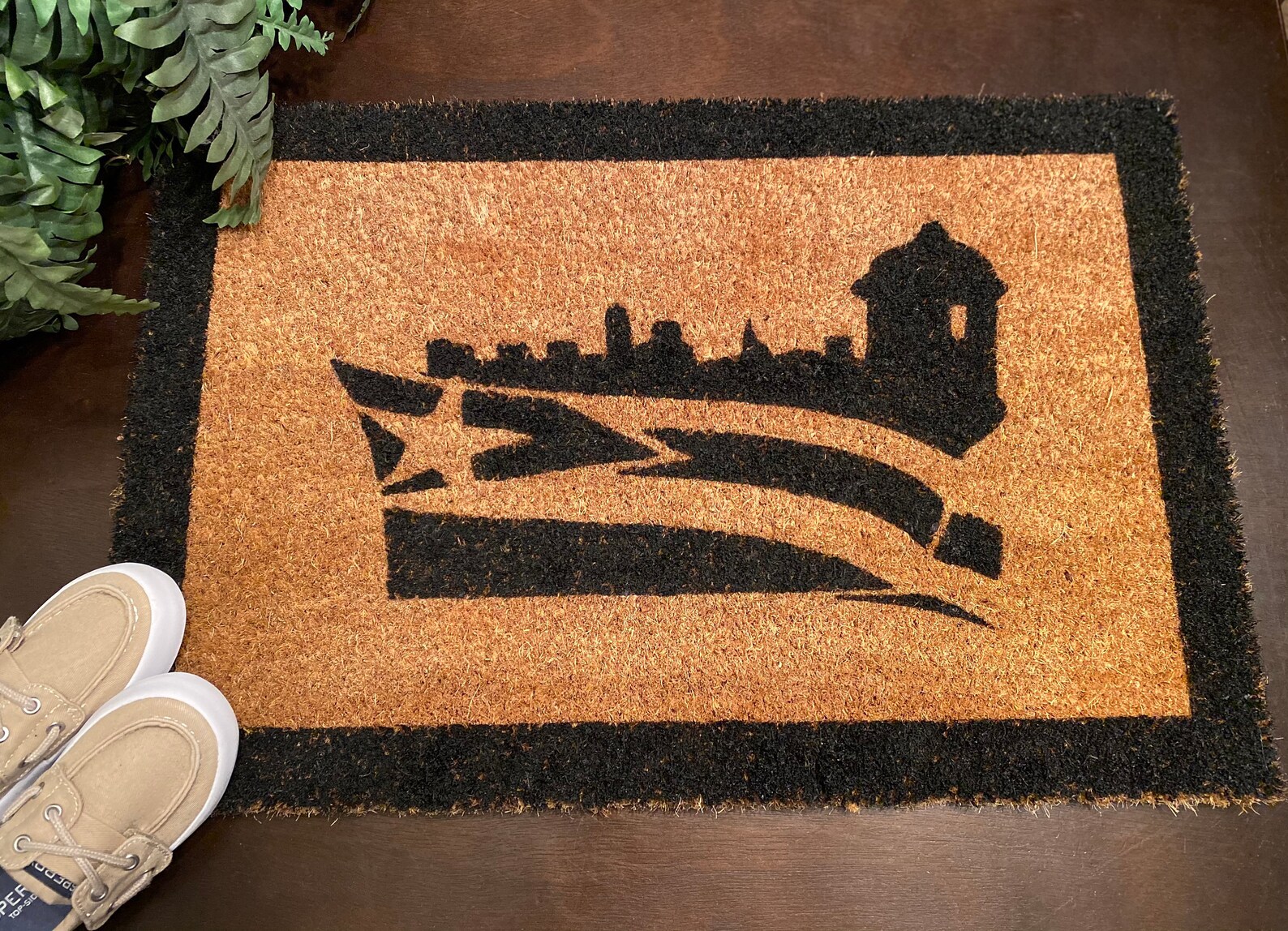 Puerto Rico Doormat Custom Doormats Personalized Doormats Etsy