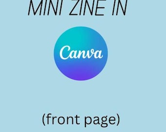 How To Make a Mini Zine on Canva - DIGITAL ZINE