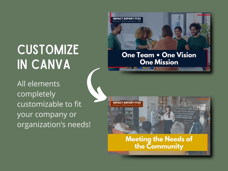 Impact Pitch Deck, Impact, Slide, Presentation, Powerpoint, Instant ...