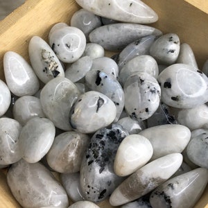 Rainbow Moonstone Tumbles- Feminine Energy- Guidance- Comes w/ 1oz of crystals