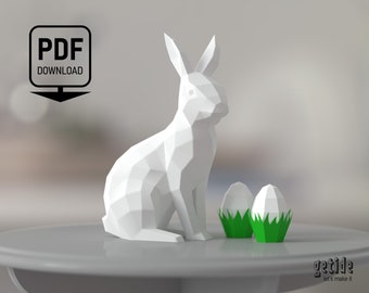 Pdf Templates To Create Your Own 3d Sculptures By Getide On Etsy