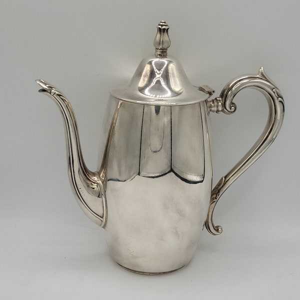 Oneida Silver Teapot Etsy