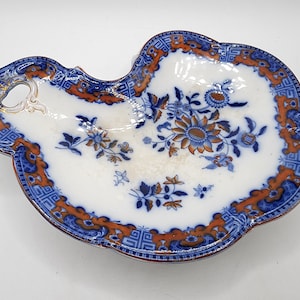 Antique F. Morley & Co. Chinoiserie Pedestal Platter