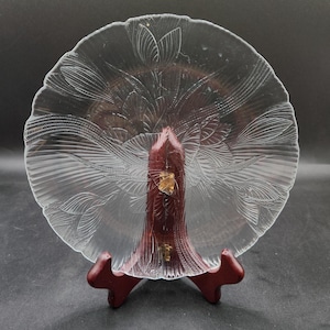 Arcoroc &quot;Canterbury&quot; Clear Glass 7.5&quot; Lunch Plates ~Selling Individually