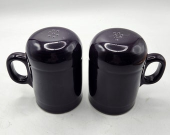 Fiesta Plum Stovetop Salt & Pepper Shakers