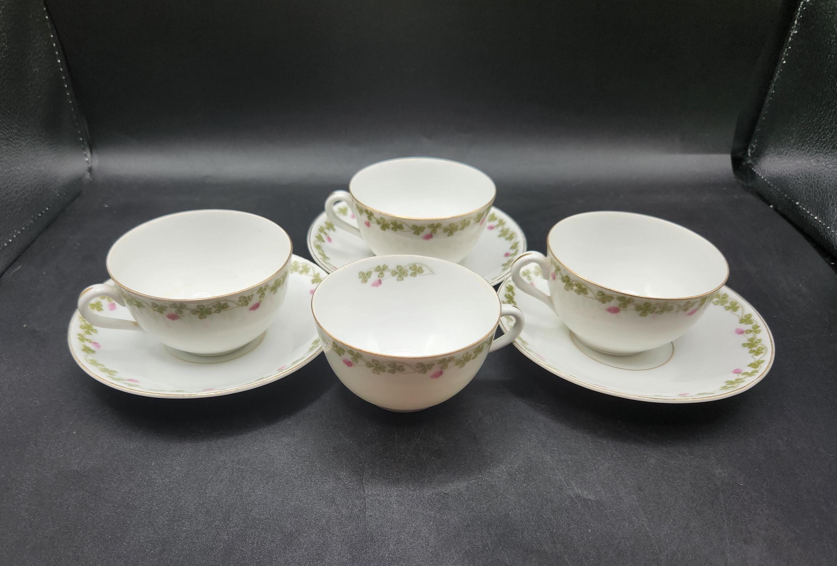 Clover Bone China Tea Set - Etsy