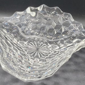 Fostoria American Pattern Triangular Footed Bowl