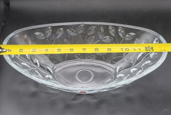 33 cm - RCR Laurus Centrotavola Rotondo in Vetro