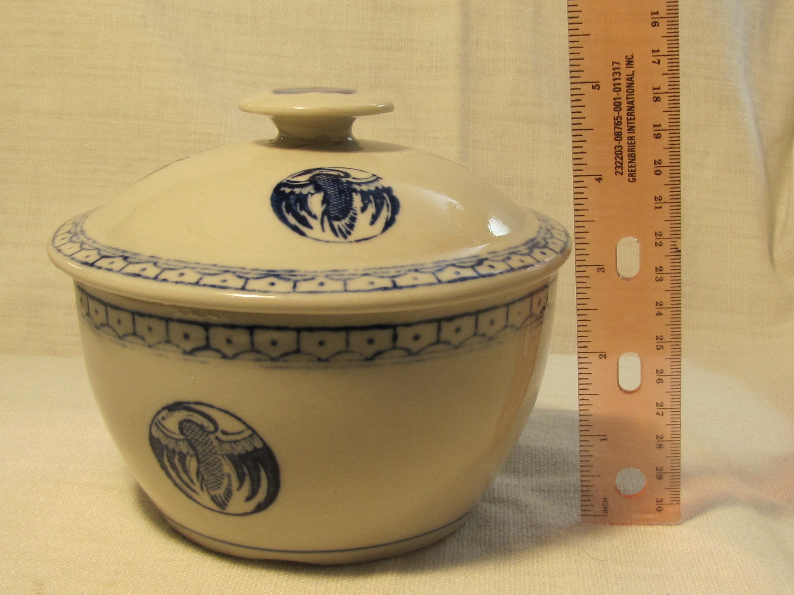 Vintage Asian Ceramic Stoneware Phoenix Pottery Crocks w/ Etsy 日本