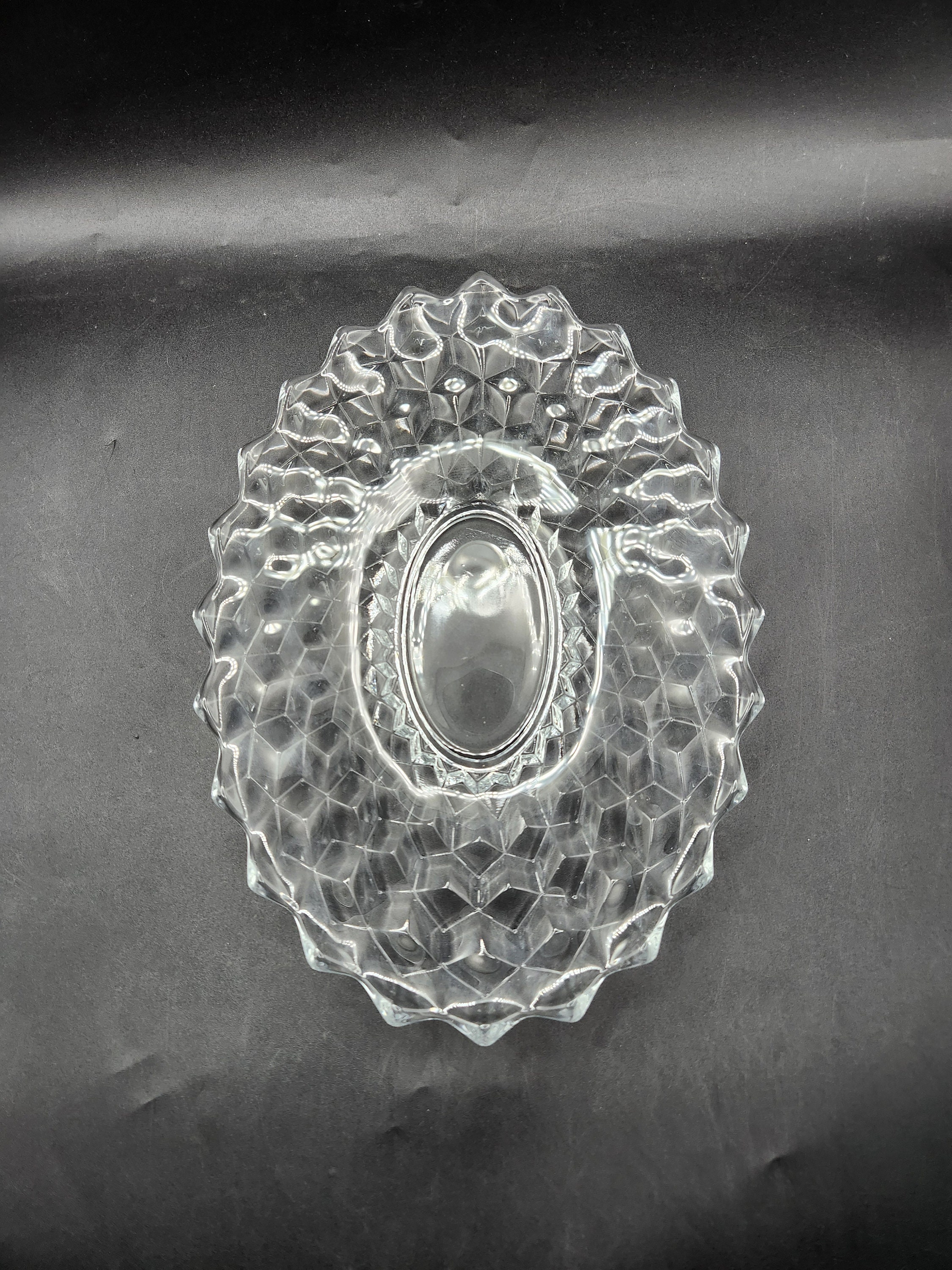 Fostoria American 13" Oval Serving Platter