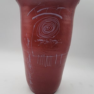 Signed Studio Art Pottery Vase