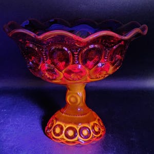 LE Smith Amberina Moon & Stars Compote