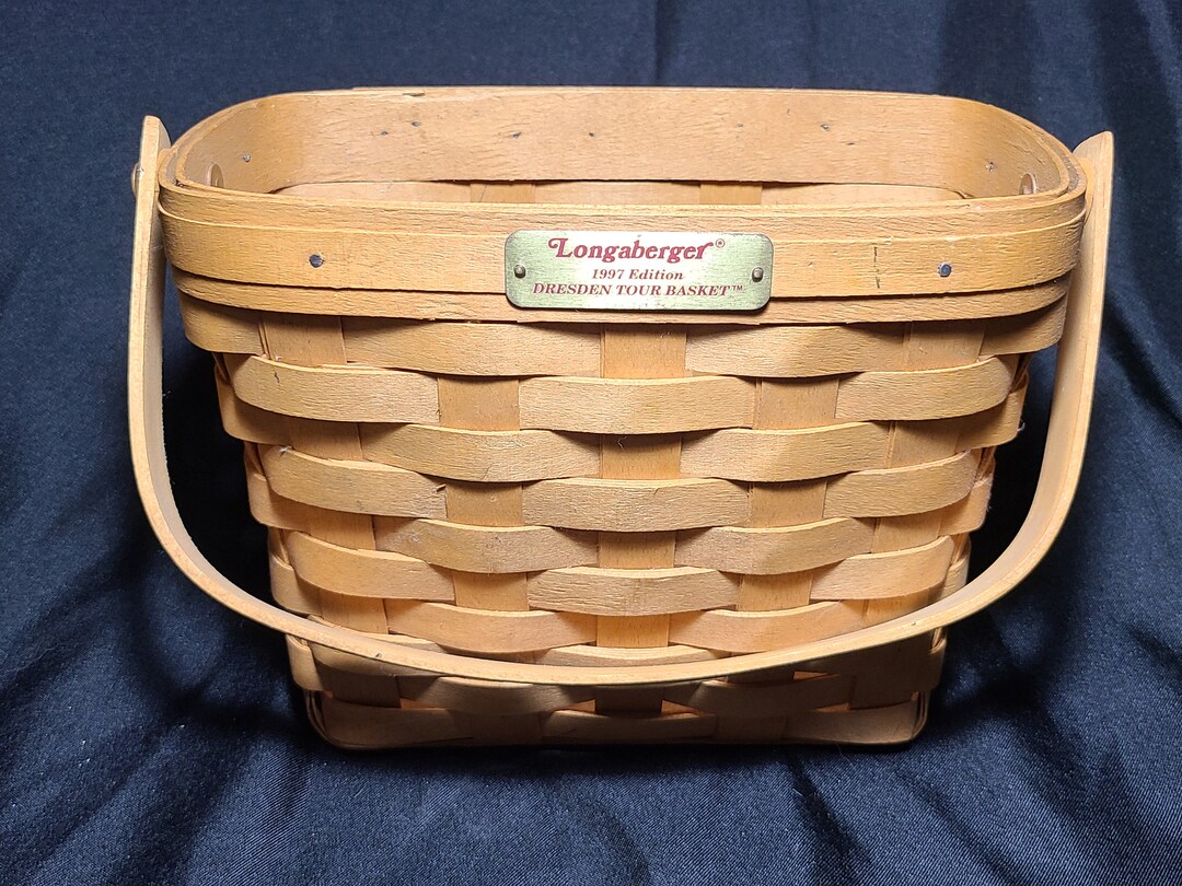 ドレスデン　Dresden バスケット　アンティーク ロンガバーガー 1997 ドレスデン ツアー バスケット ファミリー