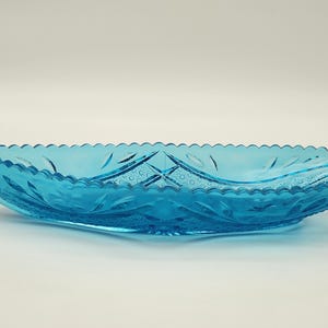 Kemple Blue Glass Selderijboot