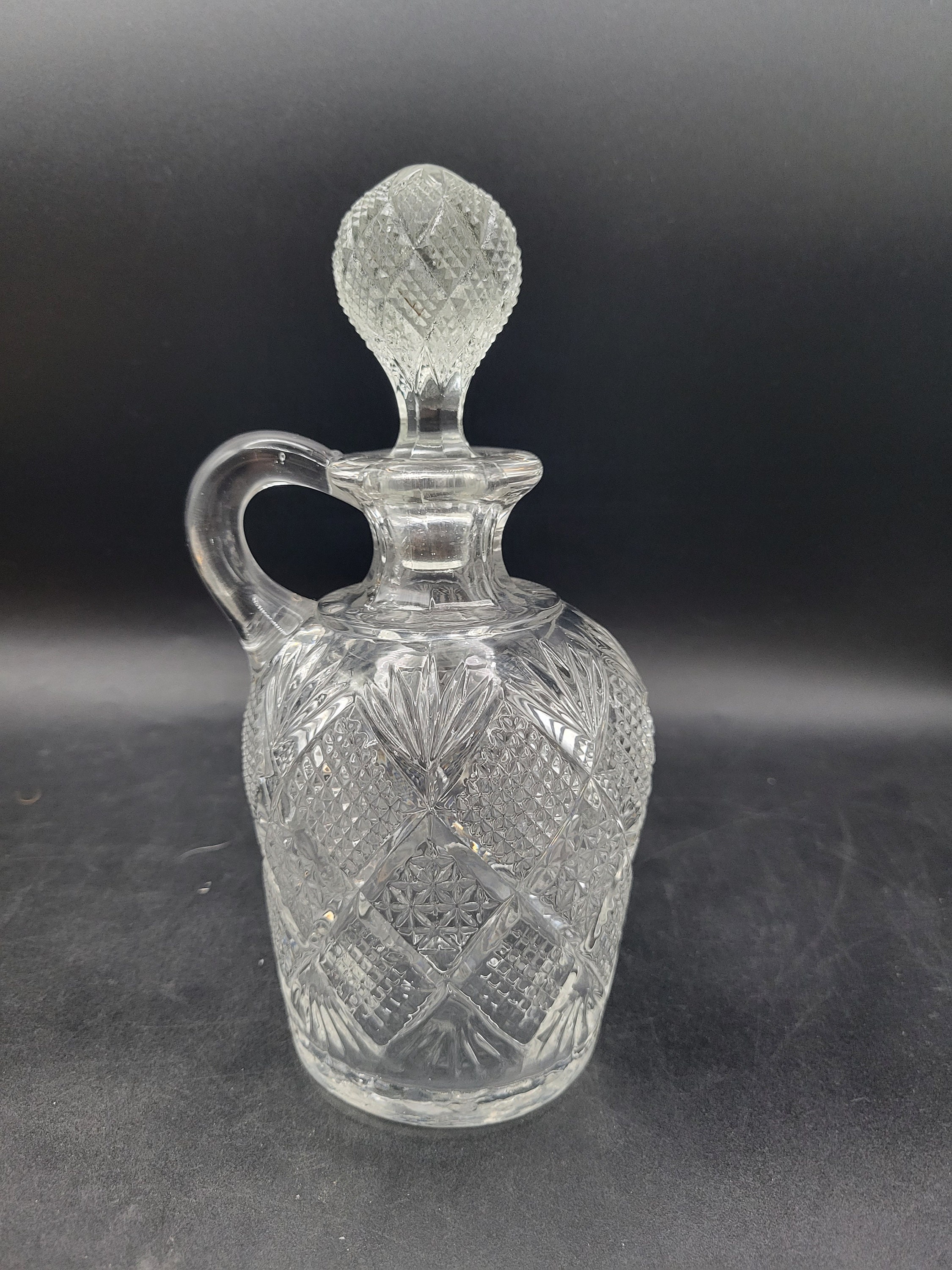 EAPG Flint Glass "Peerless" Decanter w/Stopper