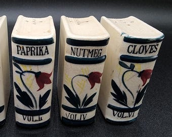 Vintage Ceramic Spice Shakers ~Set of 3
