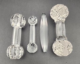 Crystal Knife Rest Lot