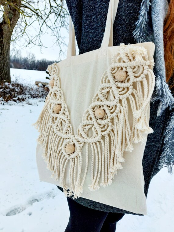 Macram Jute Bag Etsy Canada
