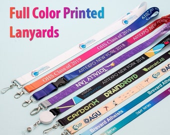 Polyester Custom Keychain Lanyard Badge Holder with Logo Printing  Promotional Lanyard - China Lanyard and Lanyards price