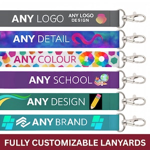 personalized lanyards for gifts  custom lanyards Etsy  small business promotional lanyards  custom branded accessories