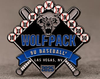 CUSTOM Trading Pins, Sport Pins, Personalized Pins Softball Pins, Baseball Pins, Hockey Pins, Basketball Pins, team pins, custom enamel pins