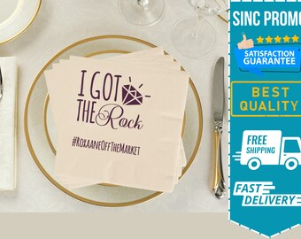 Custom Party Napkins: Personalized 3-Ply Beverage Napkins